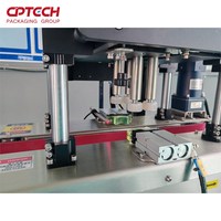 Machine à boucher les bouteilles, bouteilleuse à 4 rouleaux pour l'industrie cosmétique, pharmaceutique, alimentaire et des boissons
