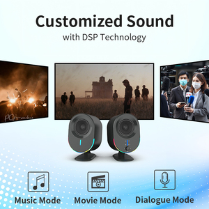 Nhà Máy Giá 30 Wát Công suất đầu ra RGB LED chơi game loa với EQ Chế độ USB Power Đối với trang chủ sử dụng Soundbar Loa - Product Image 4