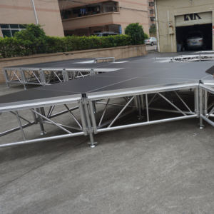 Escenario Portátil Modular Desmontable de Aluminio con Fácil Montaje para Actuaciones en Festivales al Aire Libre - Product Image 1