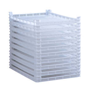 Fabrication 600x800x75mm <span class=keywords><strong>pas</strong></span> <span class=keywords><strong>cher</strong></span> prix hdpe <span class=keywords><strong>de</strong></span> qualité alimentaire fruits <span class=keywords><strong>de</strong></span> <span class=keywords><strong>mer</strong></span> <span class=keywords><strong>plateau</strong></span> <span class=keywords><strong>de</strong></span> lyophilisation avec compartiments - Product Image 1