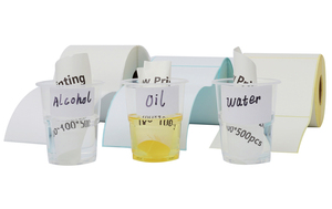 Étiquette thermique personnalisée 76mmx127mm, papier adhésif semi-brillant, impression couleur, étiquette de transfert thermique, autocollant code-barres 3x5 - Product Image 5