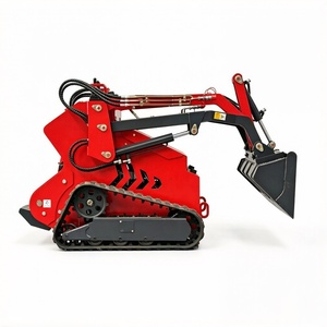 รถตักล้อยางขนาดเล็กสำหรับงานก่อสร้าง วางทรายซ้อนกันได้ - Product Image 5