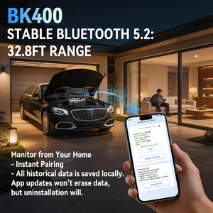 Moniteur de <span class=keywords><strong>batterie</strong></span> antivol pour <span class=keywords><strong>voiture</strong></span> BK400 - Bluetooth 5.2 3-60V Testeur de <span class=keywords><strong>batterie</strong></span> au plomb-acide et au lithium Localisateur GPS - Product Image 6