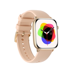 DF HD13 2024 Nuevo Reloj Inteligente AMOLED para Hombre y Mujer, Pantalla Cuadrada, Monitor de Ritmo Cardíaco y Sueño, Función de Llamadas BT, Correa de Silicona - Product Image 3