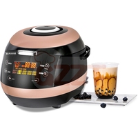 Cuisinière à perles de tapioca électrique multifonctionnelle automatique commerciale 110V 220V 5L, cuisinière à boba, équipement pour thé au lait à bulles