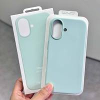 JOYPORODO S040 Coque de téléphone en silicone liquide en gros pour iPhone 16 Plus Pro Max, antichoc, coque en silicone pour iPhone