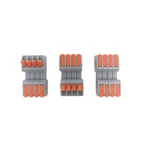 Connecteur rapide mini BNC mâle compact à 4 pôles, connecteur de fil universel, bornier à brancher pour applications électriques