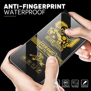 Nuovo Design di vendita caldo e aggiornato 9H King Kong HD protezione dello schermo in ceramica opaca Gorilla galvanica ceramica per iphone 14 - Product Image 5