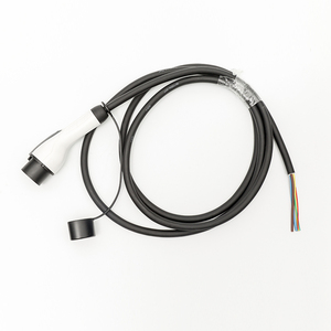 Haute qualité 16A/32A véhicule électrique <span class=keywords><strong>voiture</strong></span> Portable convertisseur en-tête électrique charge Pile pistolet câble - Product Image 4