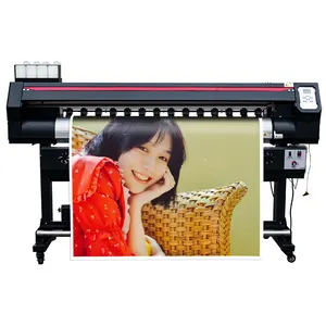 Çin üretici 1.6m/5ft/63 inç uv rulodan ruloya yazıcı çift XP600 kafa uv baskı plotter