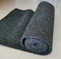 Tapis uni floral en or minéral de 15mm d'épaisseur Techniques tissées extérieures modernes Polyester fabriqué à la machine pour tapis d'extraction d'or