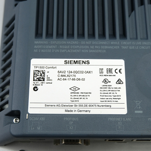 Tout Neuf Original 6AV2 124-0QC02-0AX1 HMI TP1500 Comfort Écran Tactile PLC 16 E/S 110V Marque SIM 6AV2124-0QC02-0AX1 - Product Image 1