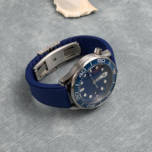 Bracelet en caoutchouc fluoré CTS FKM 16mm 18mm 19mm 20mm 21mm 22mm à dégagement rapide, étanche, adaptable en taille - Product Image 6
