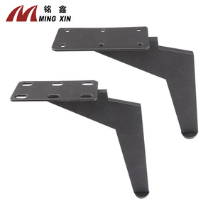 Patas de Muebles Ming Xin de Hierro con Acabado Negro Arenado, Resistentes, para Sofá, Mesa de Centro, Mueble para TV - Product Image 1