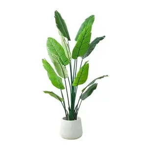 Hot-selling artificial green plants, large bird of paradise living room artificial green plants