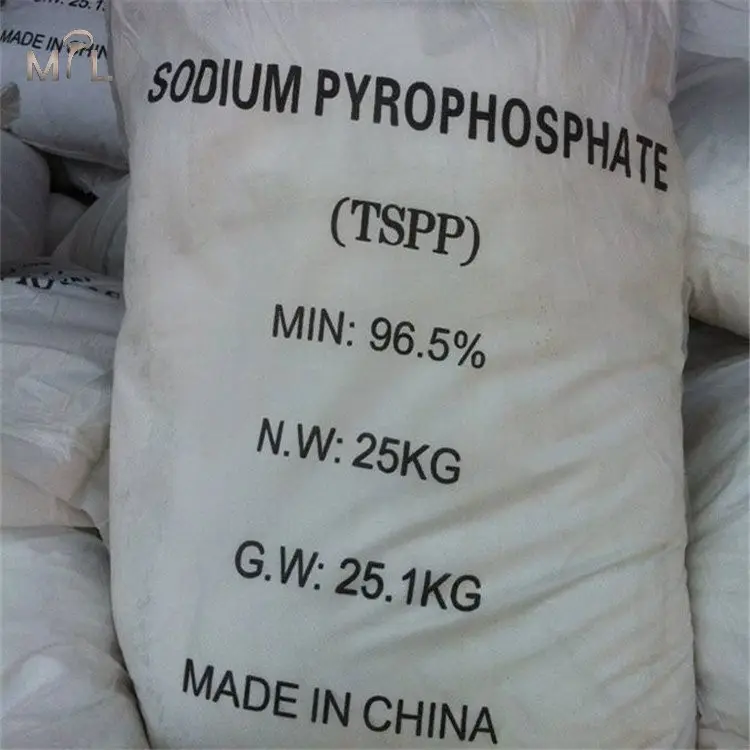 أسعار المصنع حمض البيروفوسفات الصوديوم / تيتراسوديم بيروفوسفات / TSPP cas 7722-88-5