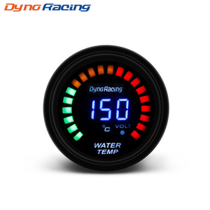 Medidor de Temperatura del Agua para Automóviles de Carreras Universal de 12 V, Nuevo Medidor de Escala LED de 2 Pulgadas y 52 mm + Pantalla Digital para Camiones, Analógico Universal - Product Image 4