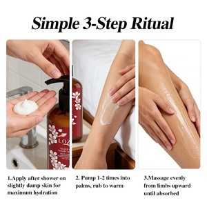 Loción Corporal Perfumada Lozee <span class=keywords><strong>Secret</strong></span>, Crema con Fragancia de Coco y Ébano, Cuidado de la Piel Original de Lujo de Larga Duración - Product Image 5