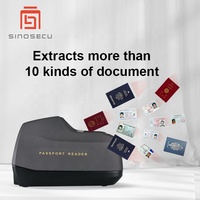 USB 2.0 Interface Scanner de passeport HD 5.0 MP Caméra 2 secondes Vitesse de numérisation Stock Aéroport/Hôtel Utilisation Carte d'identité Permis de conduire
