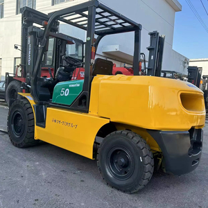 Low Price Used Komatsu TCM 5 Ton Diesel Forklift with Two Stage Mast-Original Japanese Engine - Product Image 1