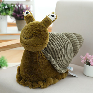 Peluche super douce <span class=keywords><strong>Steve</strong></span> Snail, jouet pour enfants, petit escargot réaliste et mignon, décoration créative, poupée 31cm-50cm, rembourrage en PP - Product Image 3