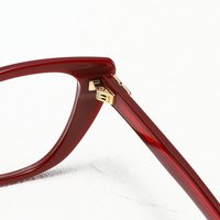CS545 Lunettes en acétate de haute qualité Brand Design Lady Acetate Lunettes Optical Frame