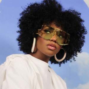 Gafas de Sol Metálicas UV400 con Logotipo Personalizado, Gafas de Sol Steampunk de Moda para Mujer, Gafas de Sol Cuadradas Extra Grandes para Mujer - Product Image 3