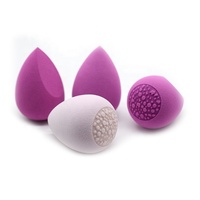 Éponge de maquillage lavable en forme de goutte d'eau JLY, sans latex, pour fond de teint liquide et crème BB