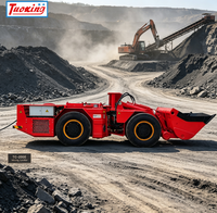Chargeur souterrain LHD Tuoxing TC-200E, Scooptram minier électrique 75KW, 4t, godet de 2m, force de traction de 110kN, économie d'énergie