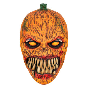 Masques de fête intégraux en latex réaliste pour cosplay, thèmes Halloween, Horreur, Homme <span class=keywords><strong>Citrouille</strong></span>, OVNI, Zombie, Diable - Product Image 5