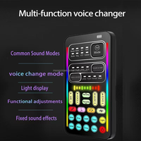 Mini I9 son changeur de voix mélangeur de périphérique Portable carte son ensemble de Microphone pour diffusion de jeu Mobile ordinateur Mobile en direct