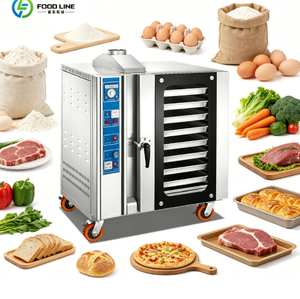 Four combiné professionnel tout-en-un en acier inoxydable pour boulangerie, rôtissoire commerciale pour pâtisseries chinoises et occidentales, pizzas et pains - Product Image 6