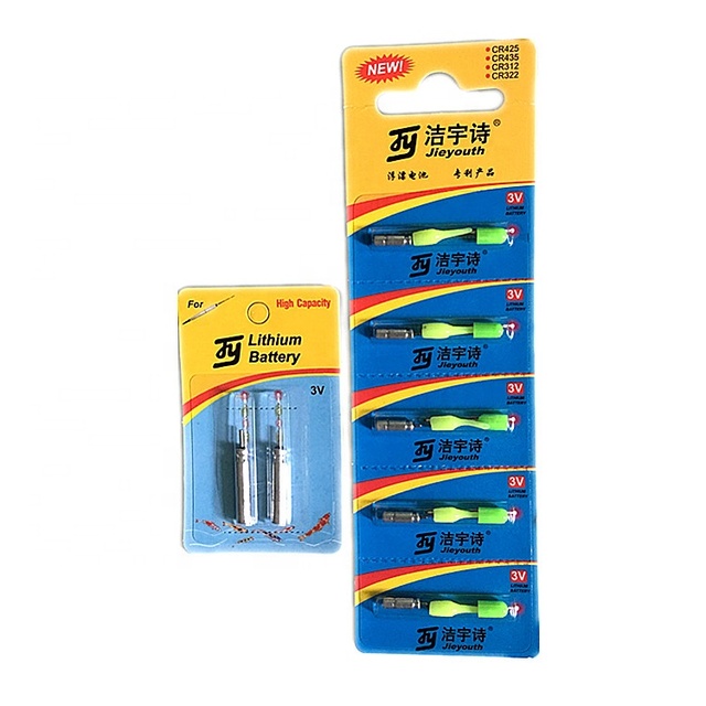 CR435 Pin Type Lithium Battery Fishing Float Battery LED Lights Pin Battery High Quality 3.0V