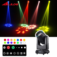 Projecteur de scène mobile Lyre 18R 380 populaire à double prisme, faisceau net, pour performance DJ