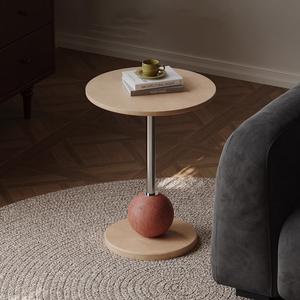 Jins <span class=keywords><strong>โต๊ะ</strong></span>ข้างเตียงขนาดเล็กสไตล์<span class=keywords><strong>ญี่ปุ่น</strong></span>, <span class=keywords><strong>โต๊ะ</strong></span>ข้างเตียงและ<span class=keywords><strong>โต๊ะ</strong></span>กาแฟห้องรับแขกเฟอร์นิเจอร์ข้างเตียงหินธรรมชาติ - Product Image 1