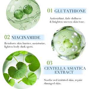 Producto para el Cuidado Corporal Icesea con Niacinamida, Extracto de Centella Asiática, Glutatión Microencapsulado - Nutritivo e Hidratante - Product Image 6
