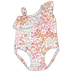 <span class=keywords><strong>Maillot</strong></span> <span class=keywords><strong>de</strong></span> <span class=keywords><strong>bain</strong></span> une pièce pour filles, faible MOQ, collection été, design mode bébé, style doux, vente en gros - Product Image 5