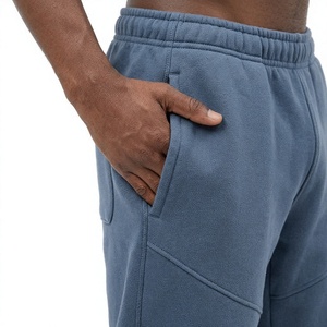 Conjunto deportivo azul con capucha para hombre, sudadera informal de manga larga y pantalones de chándal - Product Image 5