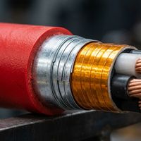Cable de alimentación subterráneo para minería MYJV22 de 3 núcleos de cobre, blindado con cinta de acero y aislamiento XLPE, estándar IEC 60502 6/10kV