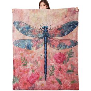 Assorted Print Floral Sloth Flannel <b>Blanket</b> Throw <b>Blanket</b> Nap <b>Blanket</b> Reversible Cozy Warm for Bedroom Living Room Custom Print - Product Image 6