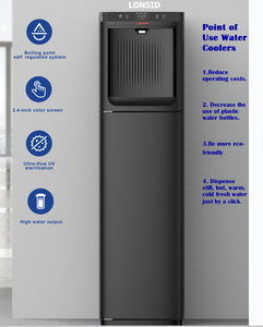 2.4 מסחרי lonsid ro או f סינון הסביבה מים קרים קרח חם קר עם אור לילה עבור בתי מלון - Product Image 6