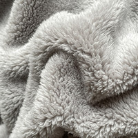 Couverture Polaire Imprimée Personnalisée Imperméable en Gros, Épaisse, Unie, Douce, en Velours Tricoté Style Européen-Américain