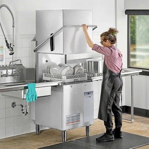 Lave-vaisselle commercial à porte coulissante haute température avec chauffage assisté – 208-240V - Product Image 2