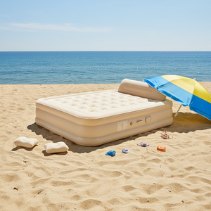 Colchón <span class=keywords><strong>Inflable</strong></span> Premium Active Era, Tamaño <span class=keywords><strong>Doble</strong></span>, Bomba Eléctrica Integrada, Cubierta de PVC, Superficie Aterciopelada, para Camping, Invitados, Hogar - Product Image 2