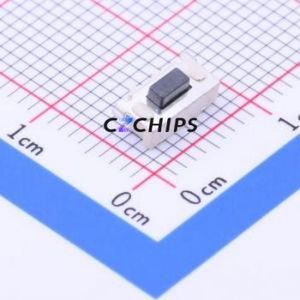 1TS002G-2500-3500-CT Tactile Switch SMD,3.5x6mm Switch Single Pole Single Throw Rectangle Button 2.5N Horizontal Mount - Product Image 1