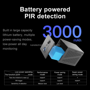 CB75 4G fotocamera da interni <span class=keywords><strong>a</strong></span> <span class=keywords><strong>batteria</strong></span> con rilevamento del movimento di visione notturna <span class=keywords><strong>a</strong></span> bassa potenza e sensore di archiviazione dati Cloud - Product Image 4