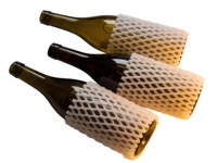 Filet en mousse EPE pour bouteille de vin, manchon de protection pour bouteille en verre, filet d'emballage antichoc