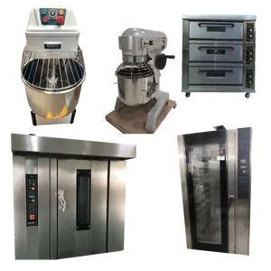 Utiliza Equipo Pan De Panaderia Sinmag Planetary Mixer Roti Rak Berputar Oven Udara Panas Konveksi Oven