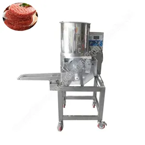 Automatic burger and meatball patty making machine beef patty making machine burger meat forming machine