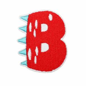 Nouveaux patchs brodés thermocollants amusants en forme de dinosaure et de lettres pour la décoration de vêtements - Product Image 5